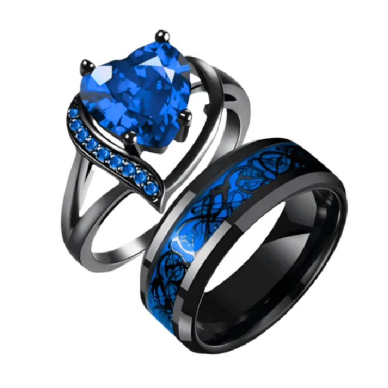 Obrączki dla Par - Zestaw Walentynkowy