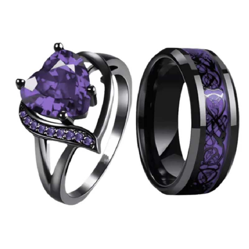 Obrączki dla Par - Zestaw Walentynkowy