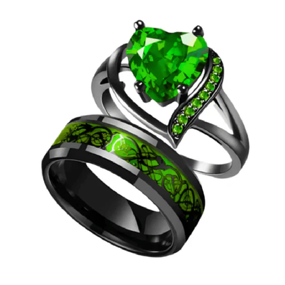 Obrączki dla Par - Zestaw Walentynkowy